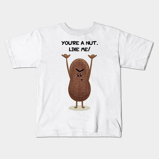 Crazy Nut Kids T-Shirt by Sketchbook ni Abi